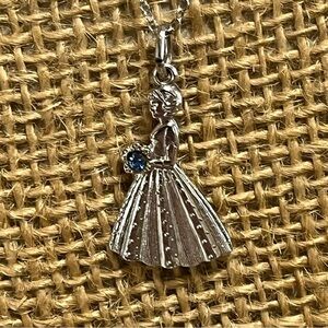 Vintage Sterling Prairie Bridesmaid Necklace